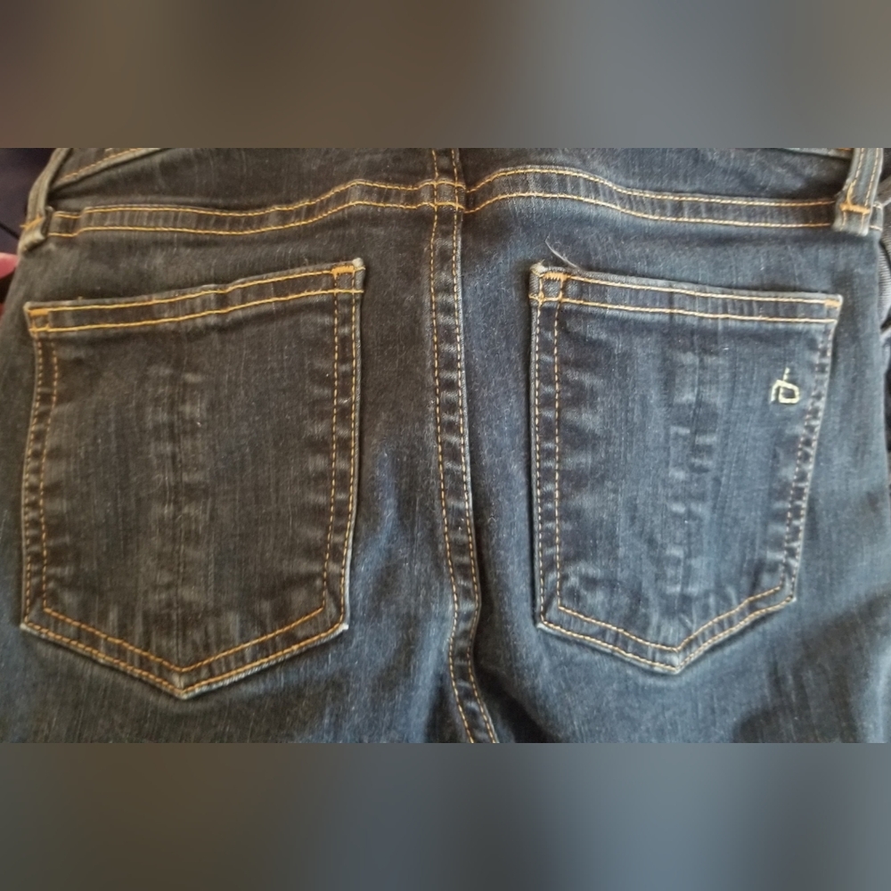 Rag & Bone High Rise Skinny Jeans - Picture 3 of 7